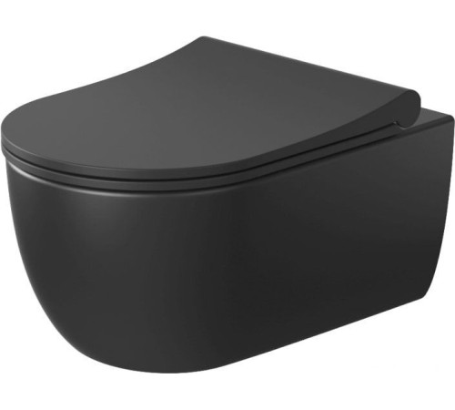 Унитаз Bocchi V-Tondo Rimless 1416-004-0129 черный матовый без сиденья