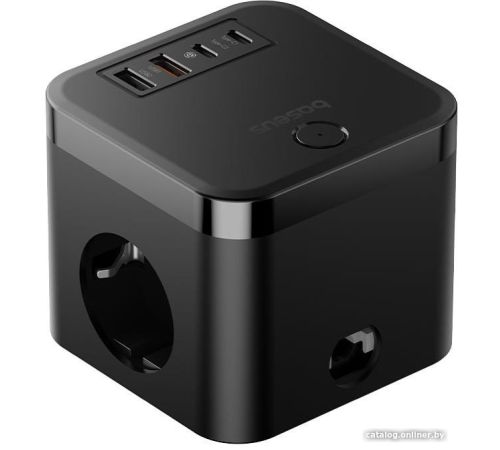 Сетевое зарядное Baseus PowerCombo Cube Power Strip 3AC+2U+2C 30W E00066400117-00