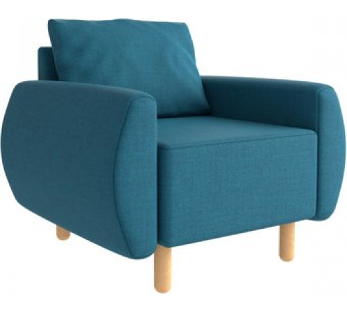 Интерьерное кресло Mio Tesoro Тулисия Twist 12 Petrol Turquoise