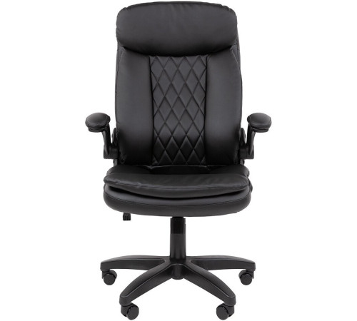 Офисное кресло CHAIRMAN 533 экокожа черный