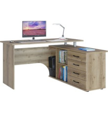 Стол Сокол КСТ-109 правый дуб делано