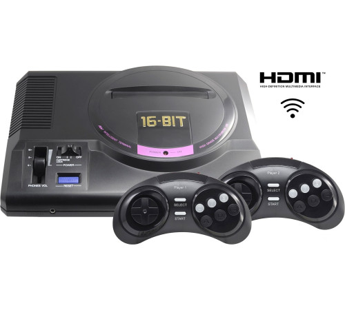Игровая приставка Retro Genesis HD Ultra 2 геймпада, 225 игр
