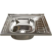 Кухонная мойка Mixline 538190 левая, полированная, 0.4 мм