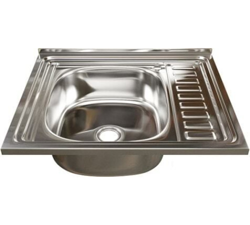 Кухонная мойка Mixline 538190 левая, полированная, 0.4 мм