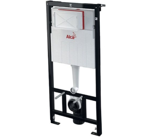 Инсталляция для унитаза Alcaplast AM101/1120 с клавишей смыва Thin M570