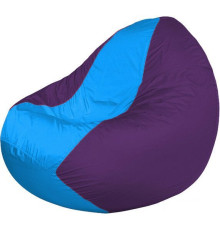 Кресло-мешок Flagman Classic К2.1-231 фиолетовый/голубый