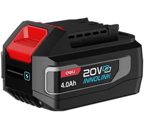 Аккумулятор с зарядным устройством Deli EDE-CM20A4E 20В/2x4 Ah + 20В