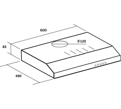 Кухонная вытяжка Schtoff C1-T600 X
