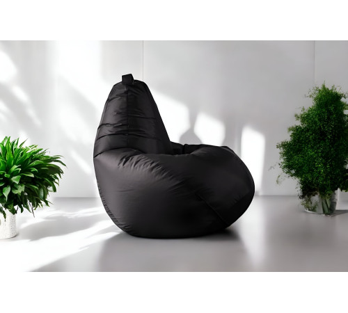 Кресло-мешок Mio Tesoro Груша XXXL GF-140x95-CH черный