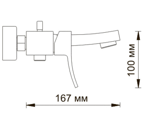 Смеситель Wasserkraft Aller 1061