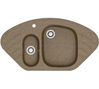 Кухонная мойка Berge BR-9550 песочный матовый
