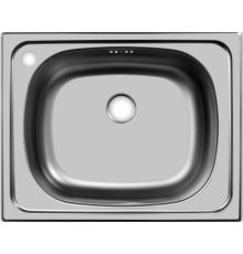 Кухонная мойка Ukinox CLM500.400 ---T5C 1C- с сифоном