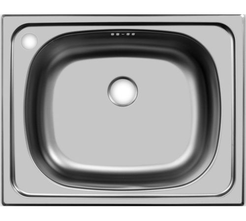 Кухонная мойка Ukinox CLM500.400 ---T5C 1C- с сифоном