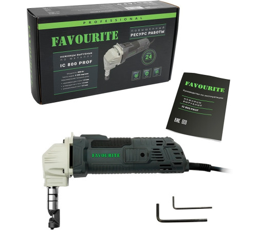 Высечные электрические ножницы Favourite IC 800 PROF