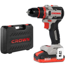 Дрель-шуруповерт Crown CT21128HMX-2 BMC с 2-мя АКБ, кейс
