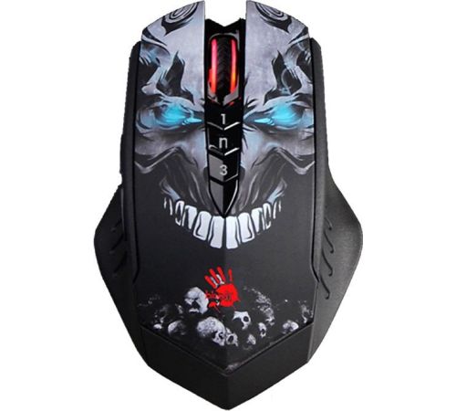 Игровая мышь A4Tech Bloody R80 Plus Skull