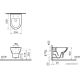 Унитаз подвесной Vitra Zentrum 5795B003-6077