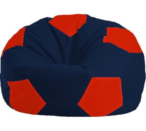 Кресло-мешок Flagman Мяч Стандарт М1.1-46 темно-синий/красный