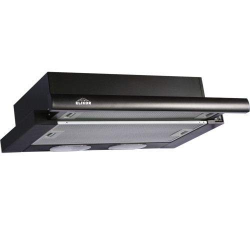 Кухонная вытяжка Elikor Интегра 60П-400-В2Л черный 841332