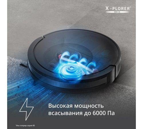 Робот-пылесос Tefal X-plorer Serie 85 RG87C5WH