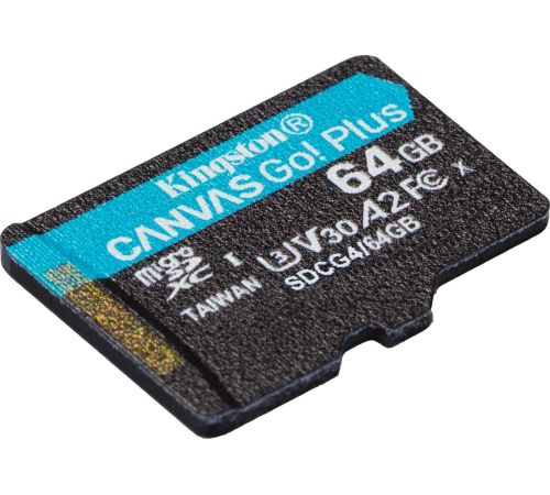 Карта памяти Kingston Canvas Go! microSDXC 64GB SDCG4/64GB