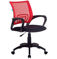 Кресло Бюрократ CH-695NLT черный/красный