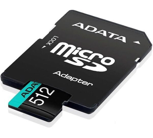 Карта памяти ADATA Premier Pro AUSDX512GUI3V30SA2-RA1 microSDXC 512GB с адаптером