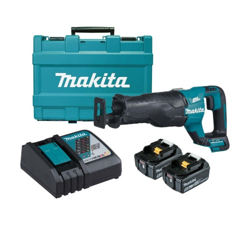 Сабельная пила Makita DJR187RTE с 2-мя АКБ, кейс