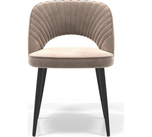 Стул Памир Новара F08 бежевый/черная опора