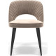 Стул Памир Новара F08 бежевый/черная опора