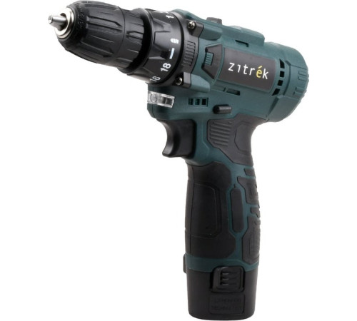 Дрель-шуруповерт Zitrek Green 12V Max 085-1016 с 2-мя АКБ