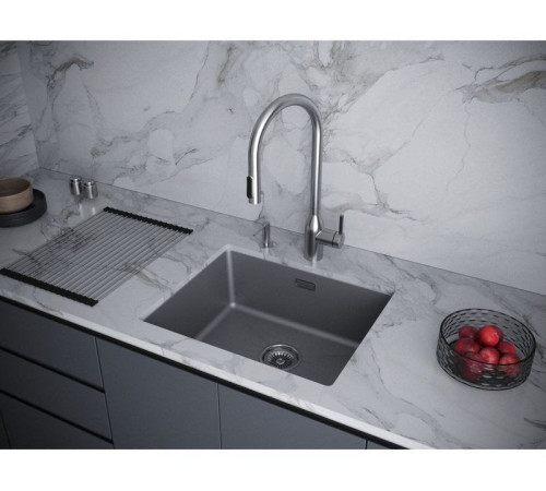 Кухонная мойка Paulmark Lumi 55UNI LU55-GRM