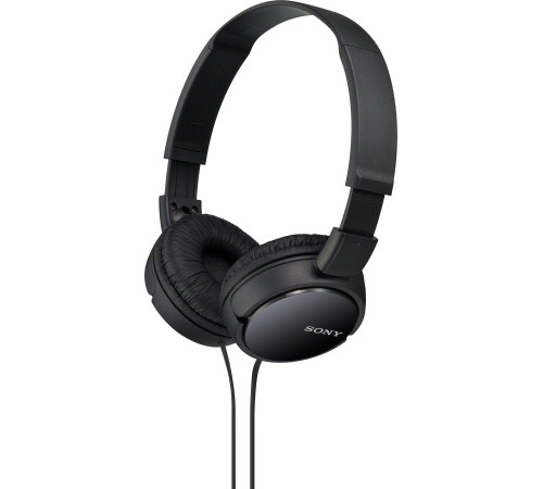 Наушники с микрофоном Sony MDR-ZX110AP черный