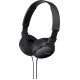 Наушники с микрофоном Sony MDR-ZX110AP черный