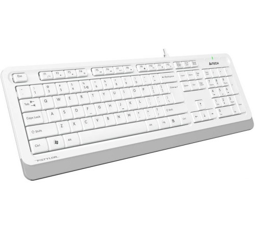 Клавиатура A4Tech Fstyler FK10 белый/серый