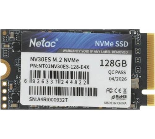 SSD Netac NV30ES 128GB NT01NV30ES-128-E4X