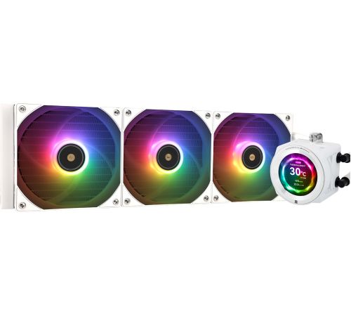 Система жидкостного охлаждения для процессора Thermalright Core Vision 360 ARGB белый