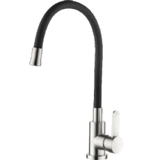 Смеситель Ledeme L74004-2 сатин/черный