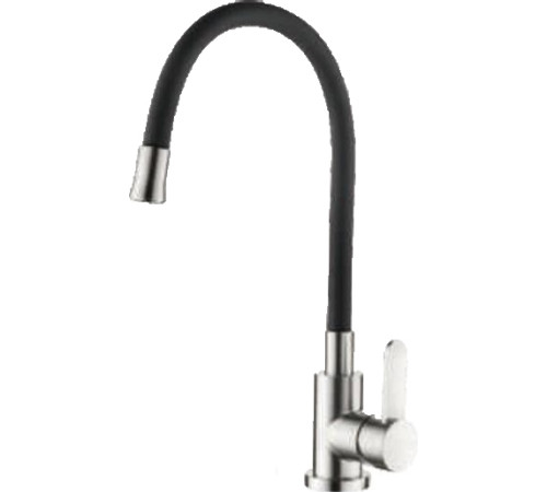 Смеситель Ledeme L74004-2 сатин/черный