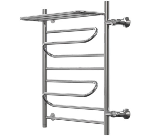 Полотенцесушитель Granula Браво, с полочкой боковое подключение правое 50х80 см