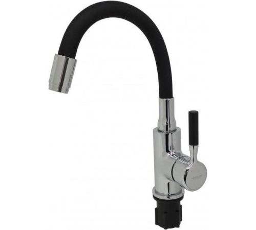 Смеситель Ledeme L1399-2 хром/черный