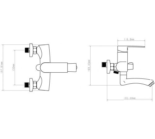 Смеситель Econoce EC0271