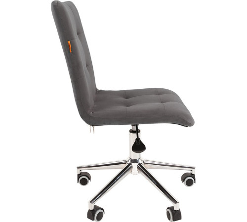 Офисное кресло CHAIRMAN 030 ткань, T-55 серый/хром