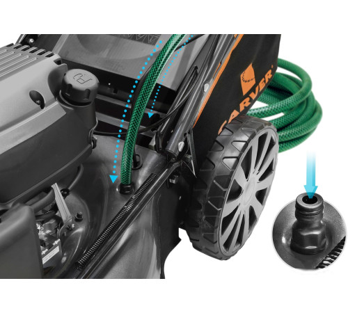 Газонокосилка Carver LMG-3653DMSE-VS