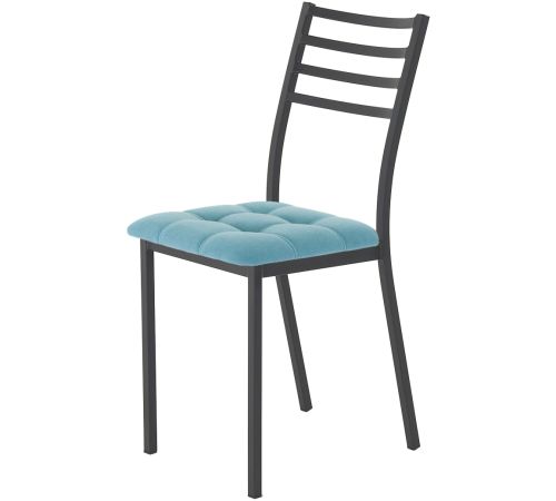 Стул AMC Comfort 4.1.13 ткань, бирюзовый/черный