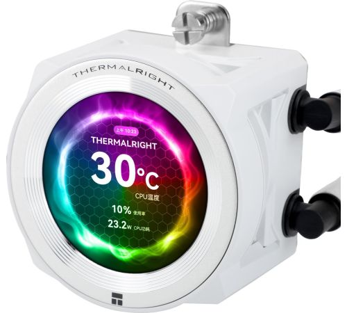 Система жидкостного охлаждения для процессора Thermalright Core Vision 360 ARGB белый