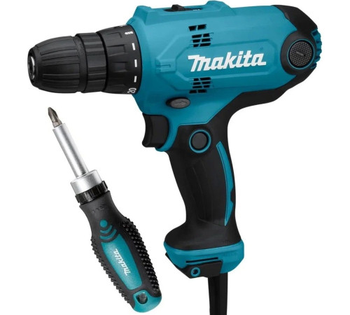 Дрель-шуруповерт Makita DF0300X1 с отверткой