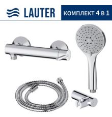 Смеситель Lauter Velvet 21СК9696С с лейкой Relexa Daisy 21S10167