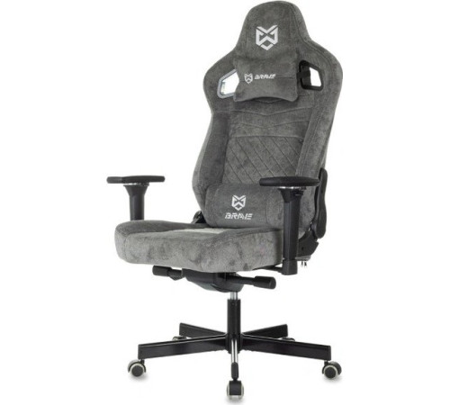 Игровое геймерское кресло Brave Screamer серый