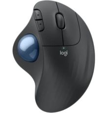 Мышь Logitech Ergo M575S графитовый, синий шарик